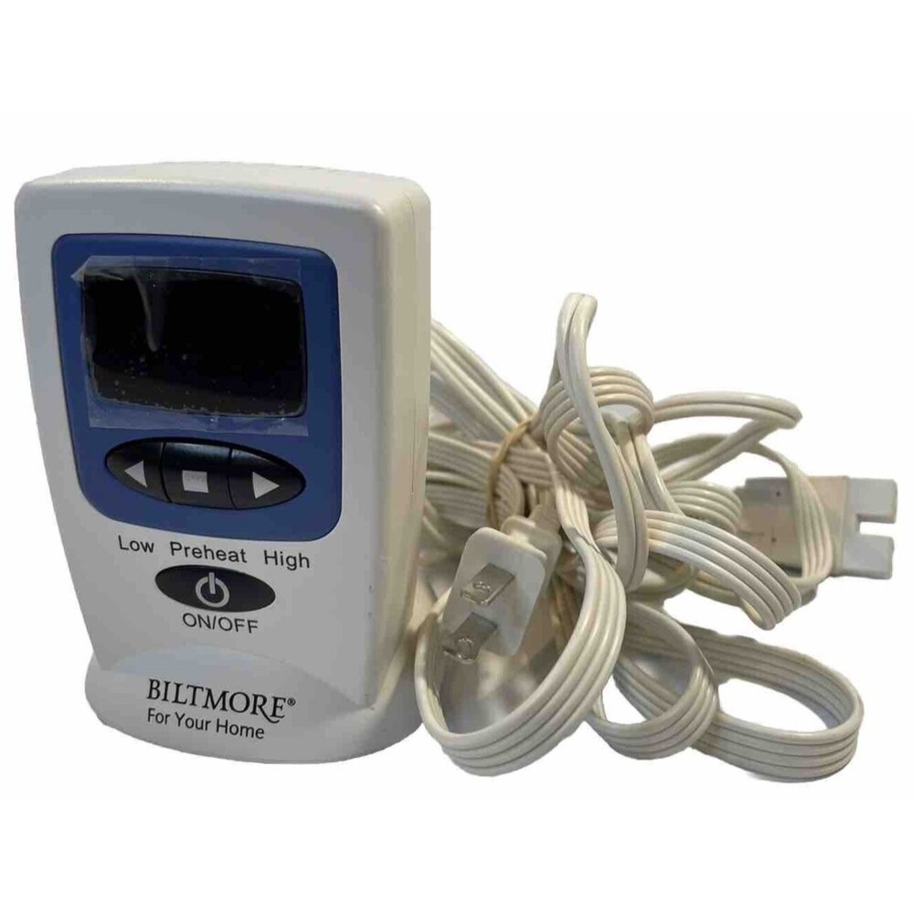 Biltmore Beautyrest Electric Blanket Pad Controller SCEB1.1.1 RN#91519 160W